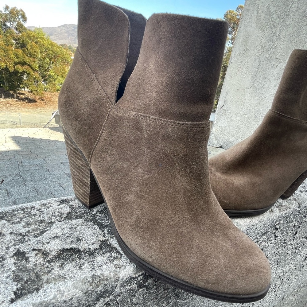 Suede Bootie